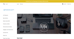Desktop Screenshot of mankindgifts.com